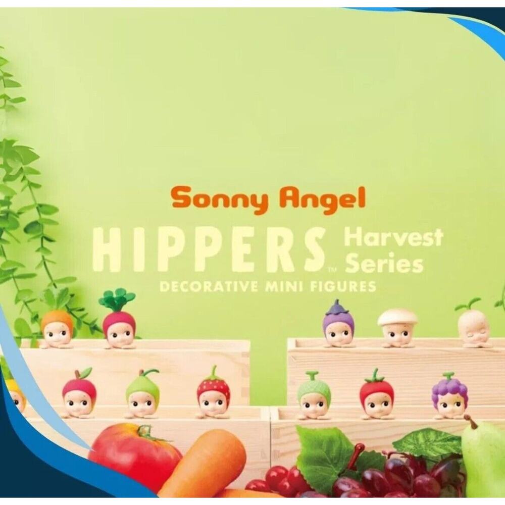 Sonny Angel Hippers Eggplant Harvest series Mini Figure Fruit Vegetable … - Picture 11 of 12